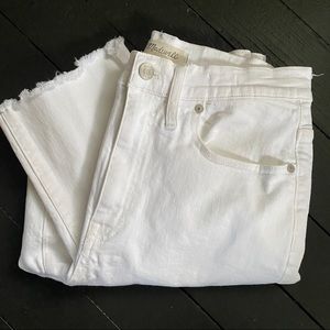 Madewell High-rise Slim BoyJean Cropped